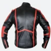 Super Man Leather Jacket Back Image