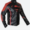 Super Man Leather Jacket Right Side Image