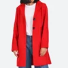 The Christmas Doctor Dr. Zoey Coat Front Image