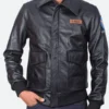 The Great Escape Hilts The Cooler King Leather Jacket Front Image