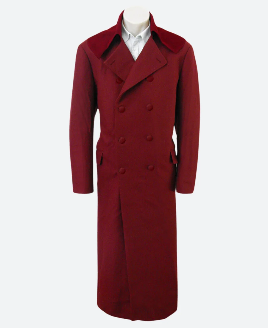 The Hunger Games 5 Coriolanus Snow Trench Coat Front Image