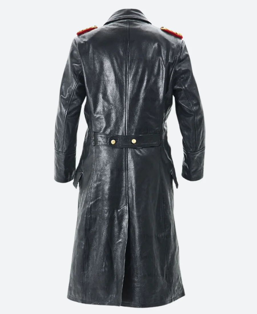 The Man In The High Castle Nazi Officer Long Coat Back Image