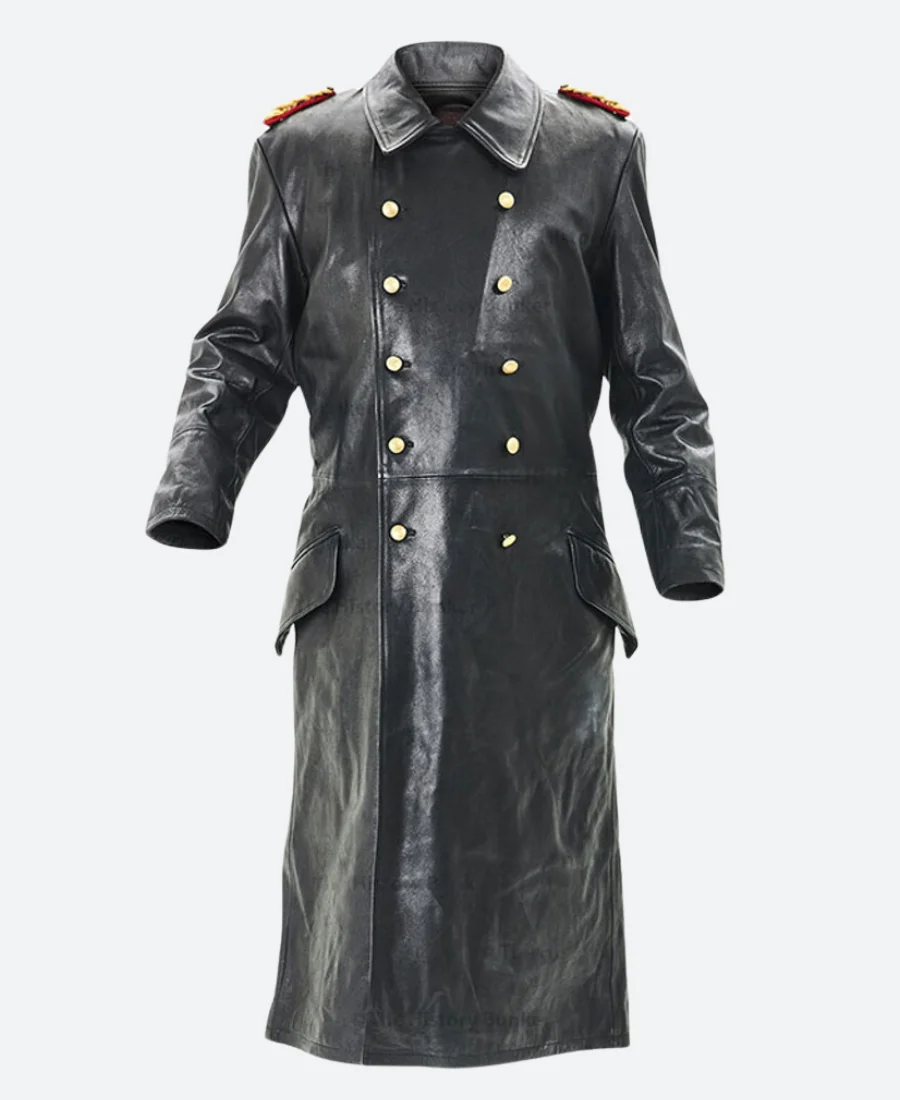 The Man In The High Castle Nazi Officer Long Coat Front Image