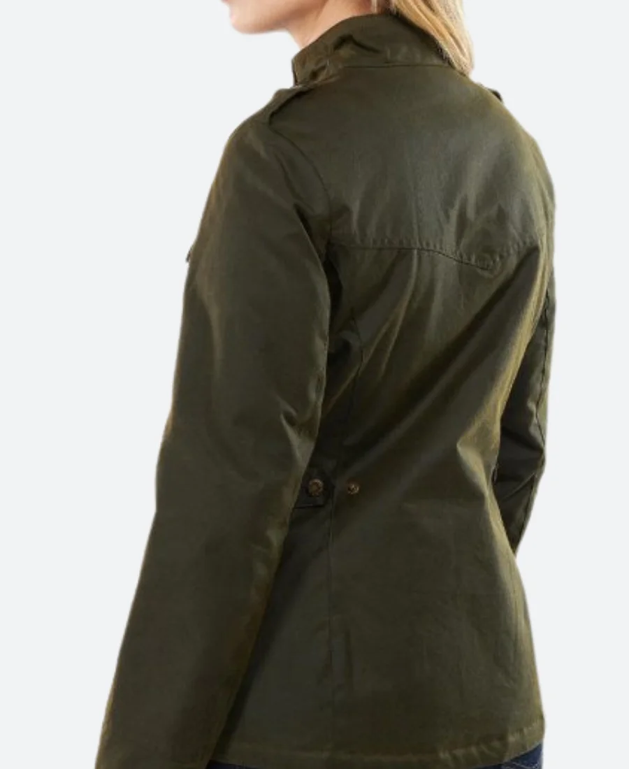 The Night Agent Ellen Jacket Back Image