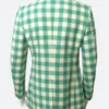 The Voice John Legend Green Plaid Blazer Back Image