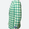 The Voice John Legend Green Plaid Blazer Right Shoulder Image