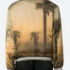 The Voice S26 Michael Bublé Palm Tree Bomber Jacket Back Image