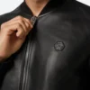 The Voice S26 Snoop Dogg Leather Jacket Front Zoom Image