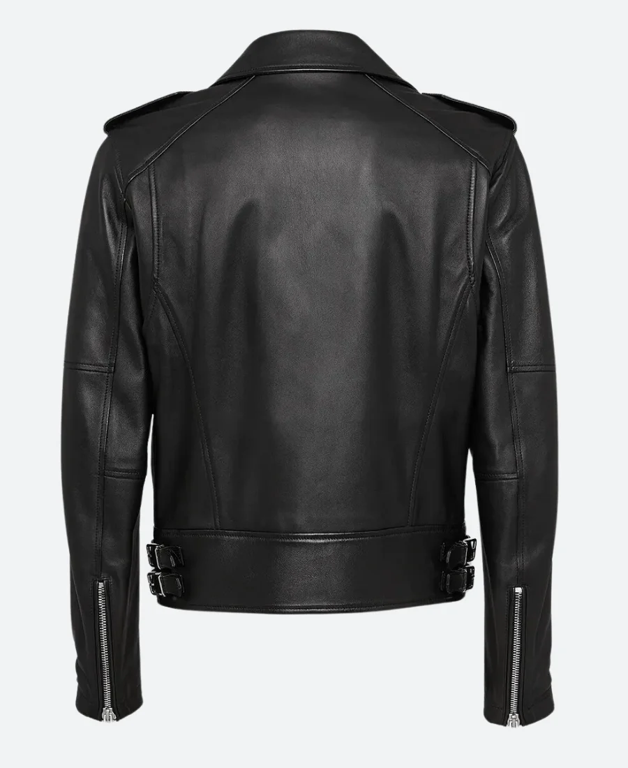 The Voice Season 26 Michael Bubles Leather Jacket Back Image