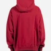 Travis Kelce Marni Red Hoodie Back Image