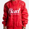 VTG Budweiser King Of Beers Racing Jacket Front Image