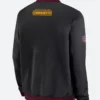 Washington Commanders Sideline Coach Jacket Back Image