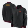 Washington Commanders Sideline Coach Jacket Front & Back Image