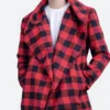 Why Him Laird Mayhew Plaid Coat