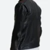 Zoey’s Extraordinary Playlist Danny Leather Jacket Back Image