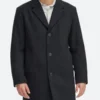 Alarum Orlin Black Coat Front Image