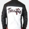 Arrow S05 Mr Terrific Leather Jacket Back Image