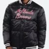 Atlanta Braves Puffer Jacket Front Image