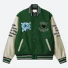 Awake NY X White Carhartt Varsity Jacket Front Image