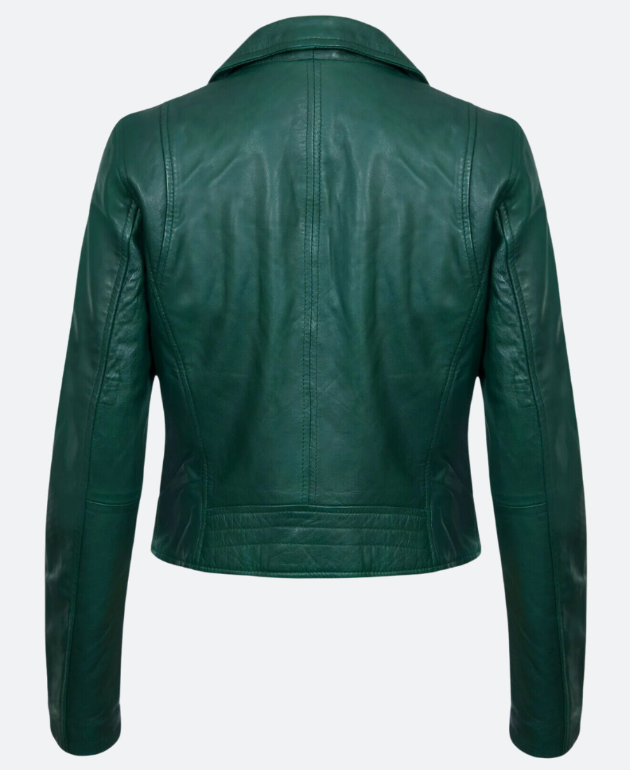 Barracuda Queens Mia Thorstensson Leather Jacket Back image