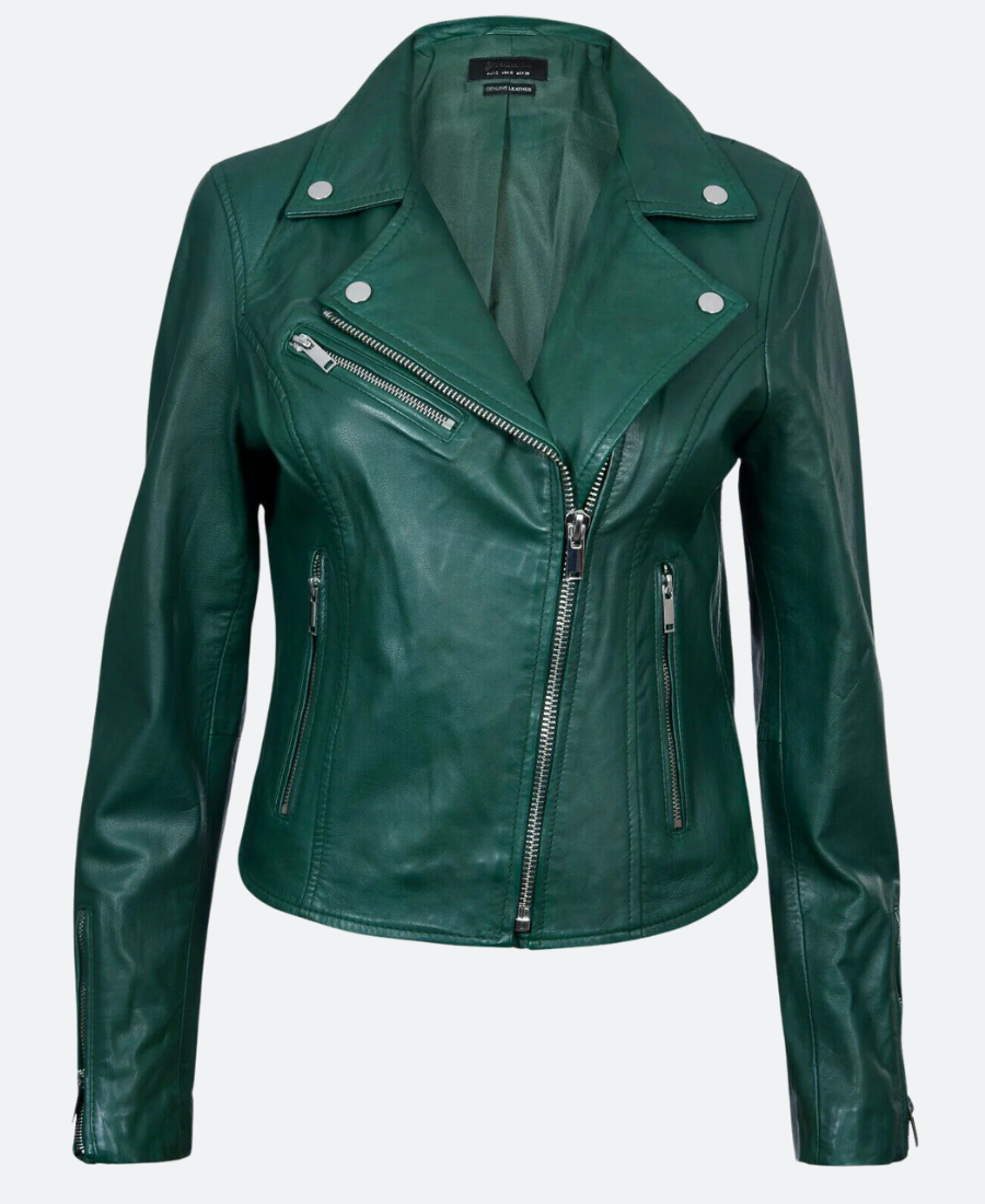 Barracuda Queens Mia Thorstensson Leather Jacket Front Image