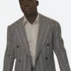 Bel Air Carlton Banks Grey Striped Suit