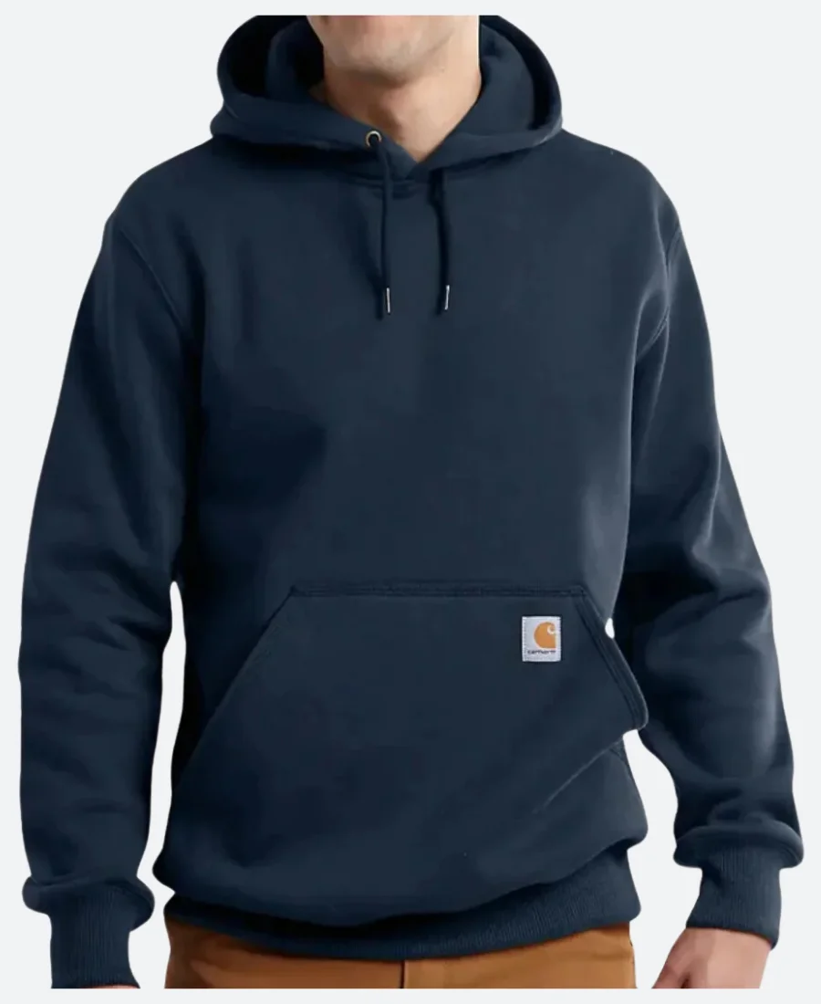 Carhartt Rain Defender Hoodie Blue Front Image