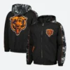 Chicago Bears Thursday Night Gridiron Hooded Jacket Front & Back Image