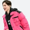 College Gameday Timothee Chalamet Puffer Jacket