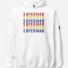 DC Superman Pullover Hoodie Front Image