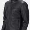 Den of Thieves 2 Pantera Nicholas Leather Jacket Side Image