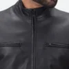 Den of Thieves 2 Pantera Nicholas Leather Jacket Zoom Image