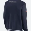 Denver Broncos Sideline Coach Bomber Jacket Back Image