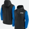 Detroit Lions Pre Game Hoodie Front & Back Image