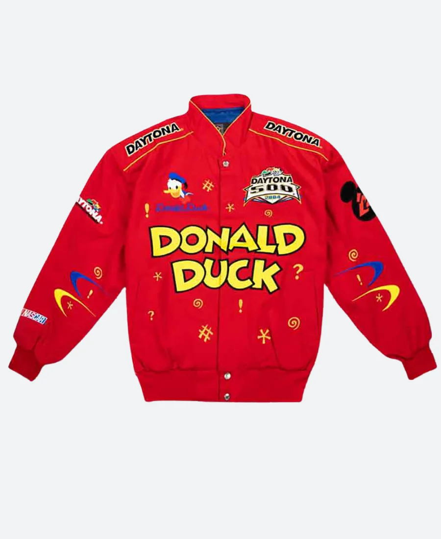 Donald Duck X NASCAR Daytona 500 Jacket Front Image