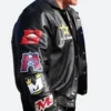 Dwayne Johnson NASCAR Daytona 500 Leather Jacket Arm Image 1