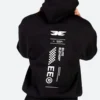 Elite Eleven Capital V2 Hoodie Black Back imavge