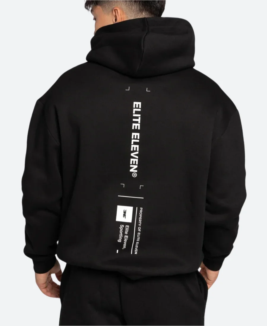 Elite Eleven Sporting Hoodie Black back image