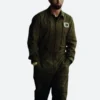 Eminem Tobey Hip Hop Song Green Jumpsuit Front Image