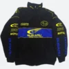 Firelli World Rally Team Black Subaru Jacket Front Image