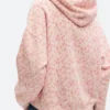 Gap X Love Shack Fancy Floral Hoodie Pink Back Image