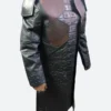 Guardians Of The Galaxy Ronan Leather Coat Side Pose Image