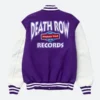 Happy Dad X Death Row Records Varsity Jacket Back Image