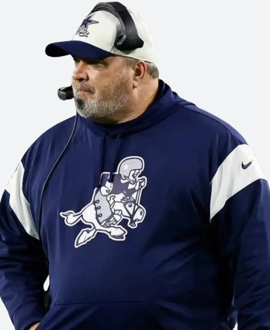 Head Coach Mike McCarthy Cowboys Hoodie Back Image