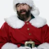 Jason Kelce Santa Claus Coat Close Image