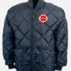 Kelly Severide Fire Squad 3 Chicago Quilted Jacket Front Image