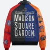 Kith X New York Knicks Avirex Madison Square Leather Jacket Back Image