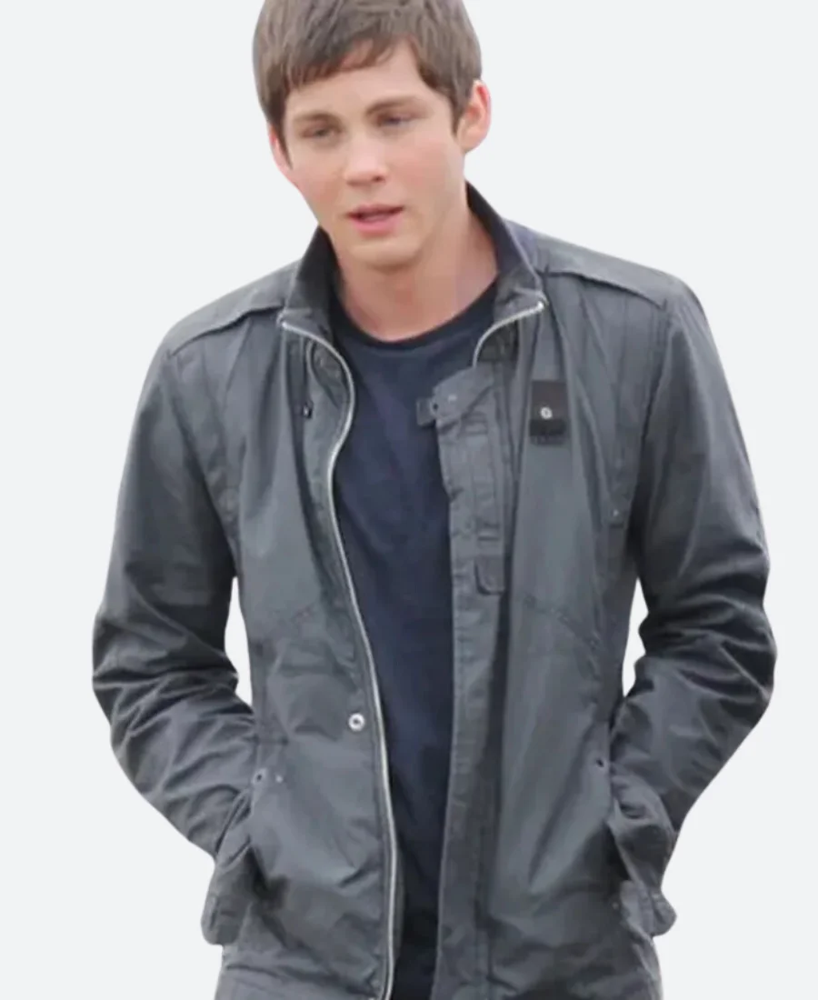 Logan Lerman Percy Jackson Sea of Monsters Jacket Full Image