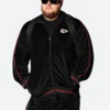 Luke Combs KC Chiefs Velvet Tracksuit