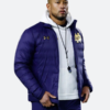 Marcus Freeman Notre Dame Puffer Jacket Full Image